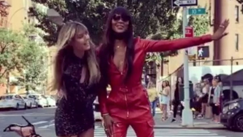 Heidi Klum und Naomi Campbell in New York
