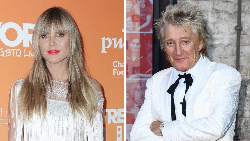 Heidi Klums Song wäre beinahe an Rod Stewart gescheitert!
