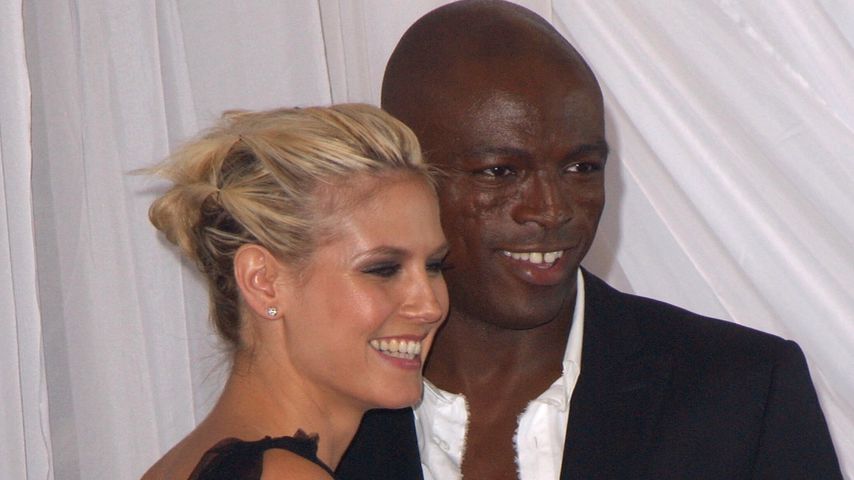 Heidi Klum und Seal im September 2004