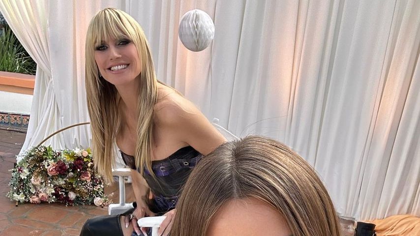 Bei GNTM: Heidi Klum freut sich über prominenten Support