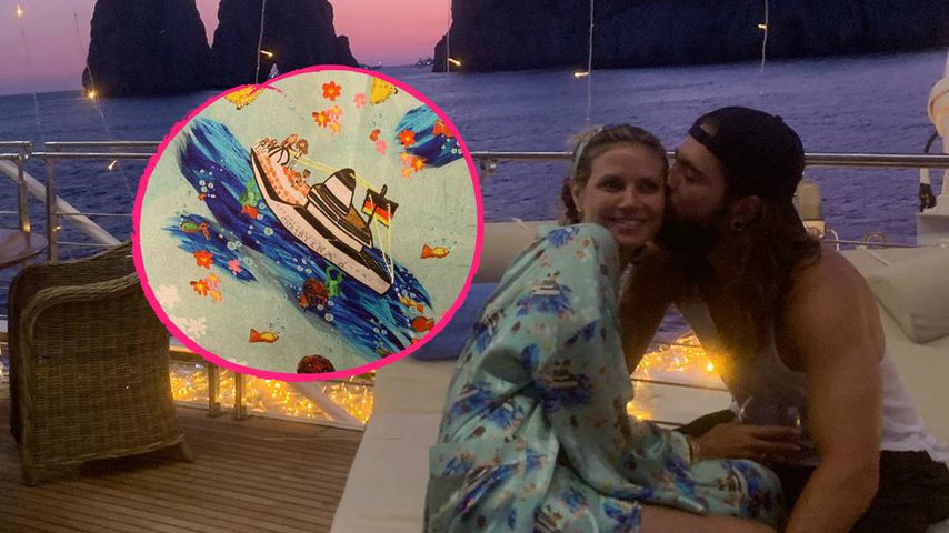 Dank ihrer Kinder: Heidi Klum trägt Hochzeit auf Kleid!