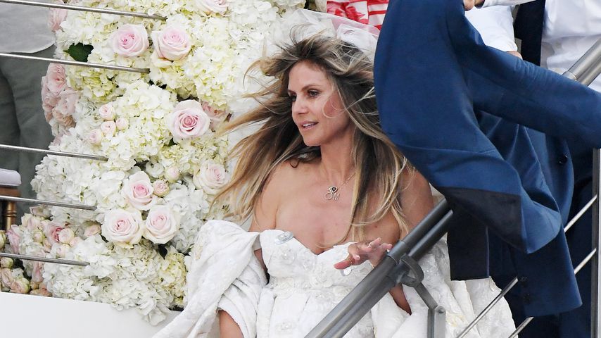 Heidi Klum bei ihrer Hochzeit