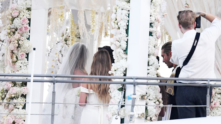 Heidi Klum und Tom Kaulitz beim Jawort