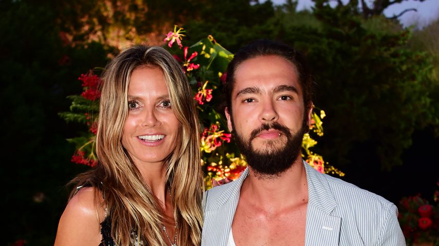Schwarz-Weiß-Optik: Heidi Klum im Partnerlook mit Toms Hund!
