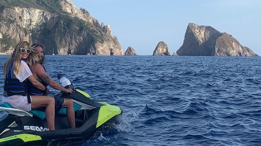 Jetski-Fahrt: So sportlich sind Heidi & Toms Flitterwochen!