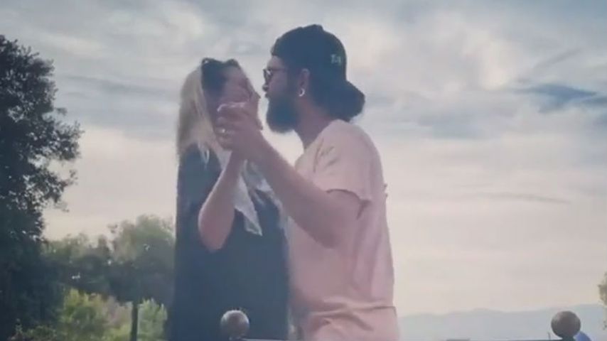 Heidi Klum und Tom Kaulitz beim Tanzen