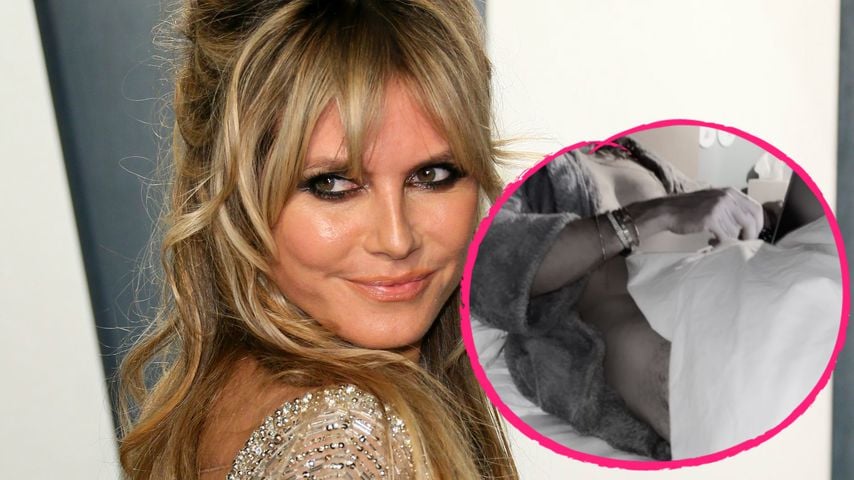 Unten ohne: Heidi Klum teilt heißes Bett-Pic von Tom Kaulitz