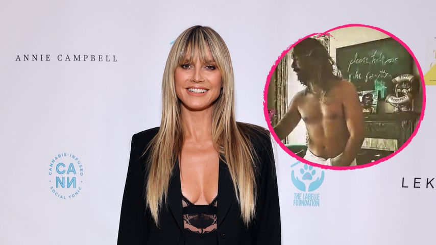 Hot! Heidi Klum postet Schlafzimmer-Clip von halbnacktem Tom