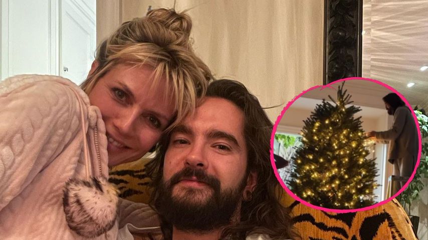 Fest der Liebe: Heidi Klum und Toms Weihnachtsbaum steht!