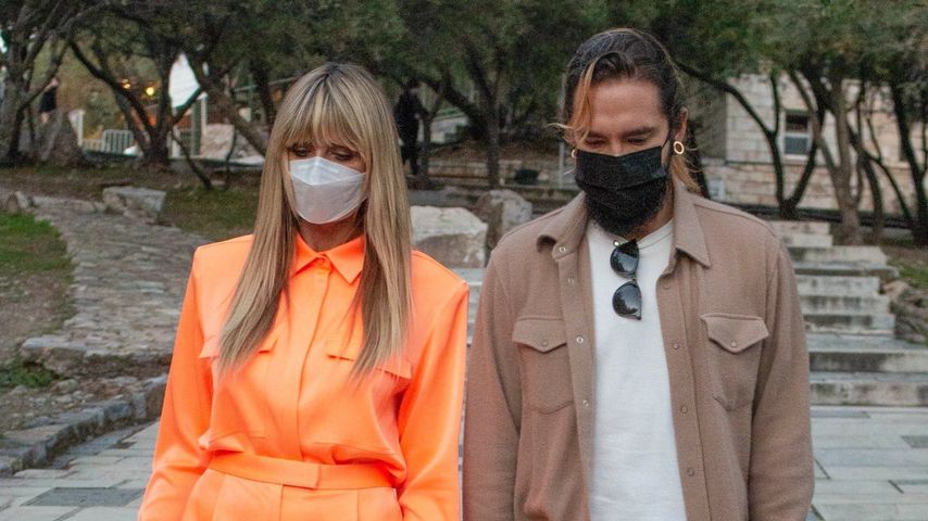 Heidi Klum und Tom Kaulitz in Athen