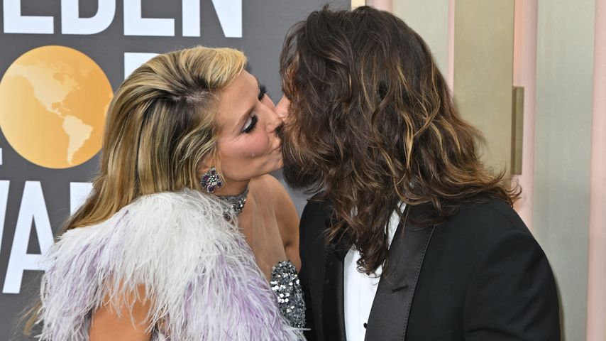 Heidi Klum und Tom Kaulitz bei den Golden Globe Awards 2023
