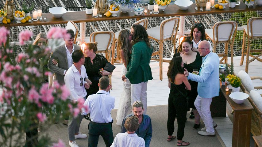 Heidi Klum und Tom Kaulitz bei ihrer Dinner-Party auf Capri