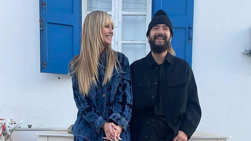 Heidi Klum und Tom Kaulitz in Griechenland