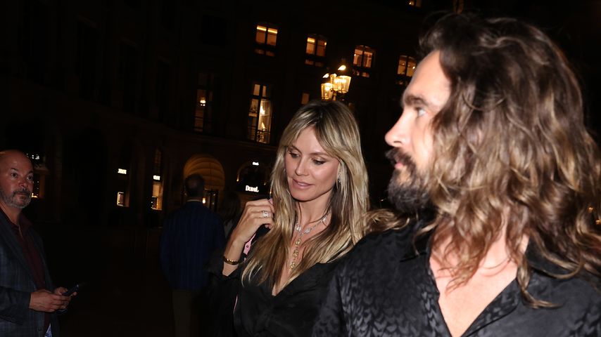Stylish unterwegs: Heidi Klum und ihr Tom verliebt in Paris