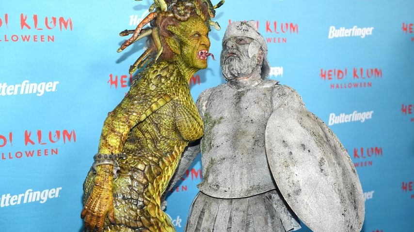 Heidi Klum lässt ihren Tom als Medusa zu Stein erstarren