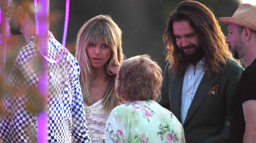 Heidi Klum und Tom Kaulitz mit Gästen auf ihrer Pre-Wedding-Party