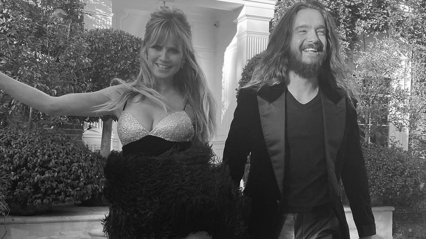 Heidi Klum und Tom Kaulitz auf dem Weg zu den AMAs 2019