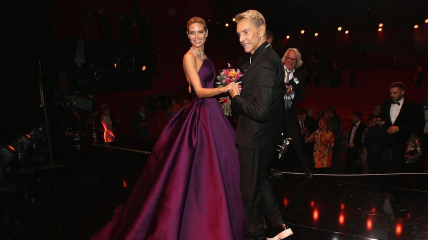 Heidi Klum und Wolfgang Joop 2015 in Berlin