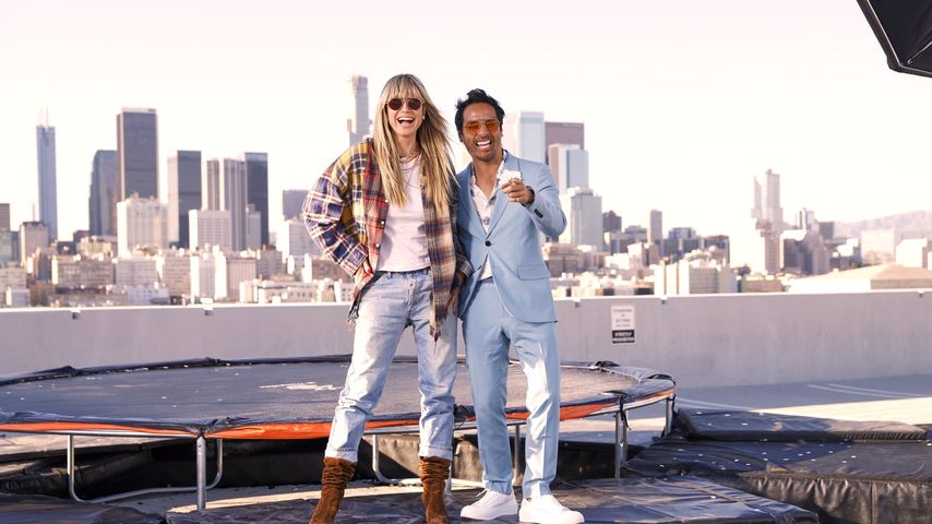 Heidi Klum und Yu Tsai bei "Germany's next Topmodel"