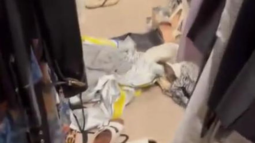 Heidi Klums chaotischer Kleiderschrank