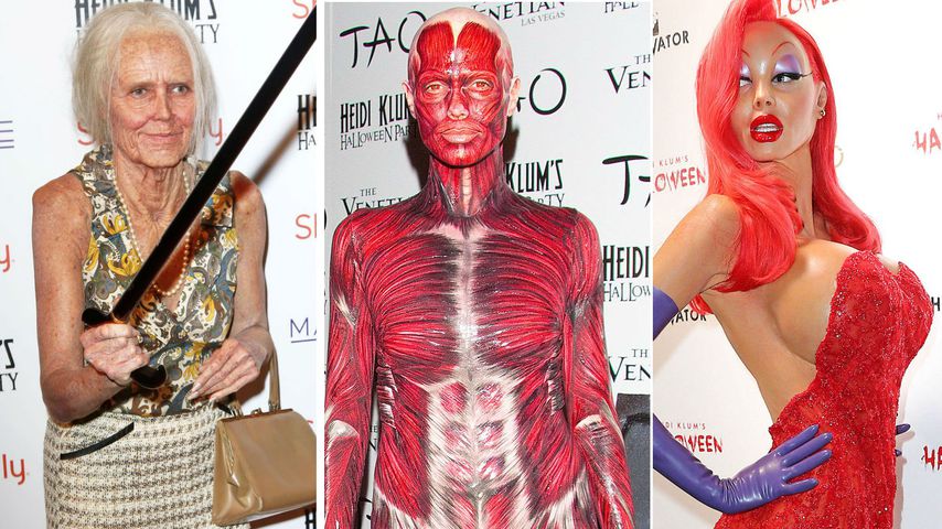 Halloween-Countdown: Das waren Heidi Klums Kostüme!