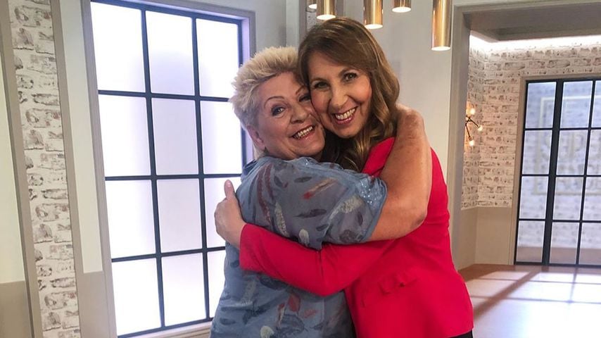 Heidi Körner und Manuela Schikorsky am Set von "Die Superhändler – 4 Räume, 1 Deal", 2019