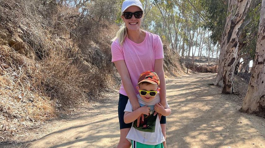 Heidi Montag mit ihrem Sohn Gunner