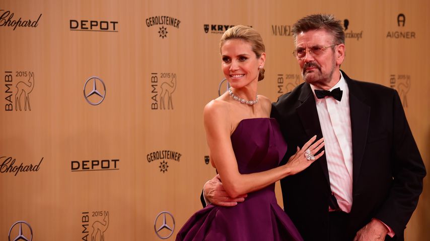 Heidi und Günther Klum im Jahr 2015
