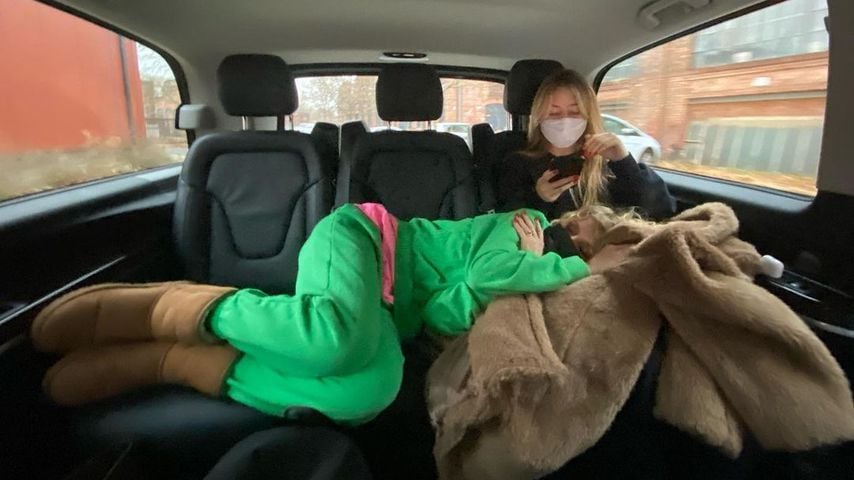 Heidi und Leni Klum im Dezember 2020
