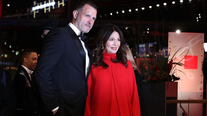 Heiko Kiesow und Iris Berben bei der Berlinale im Februar 2019