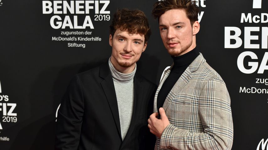 Heiko und Roman Lochmann auf einer Wohltätigkeitsgala in München im November 2019