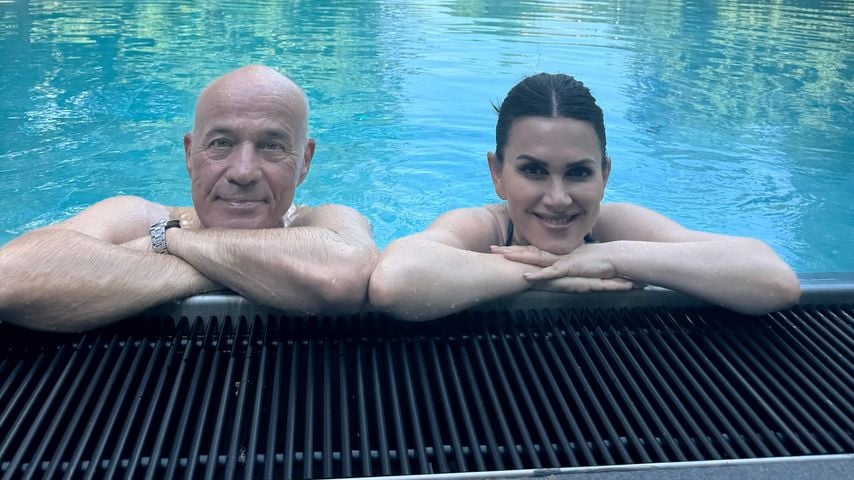 Heiner Lauterbach und Viktoria Lauterbach, Juli 2025