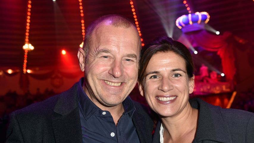 Heino Ferch und seine Frau Marie-Jeanette im Februar 2017