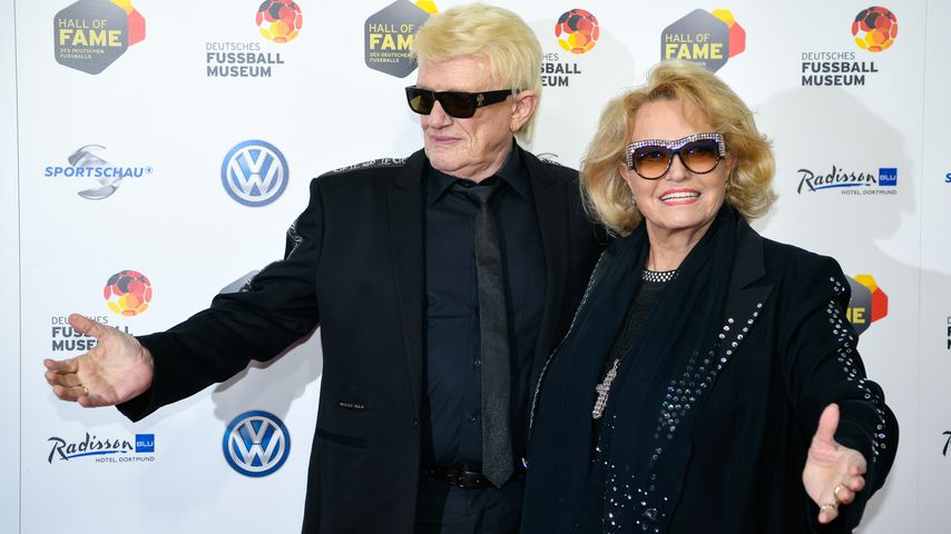 Sänger Heino mit Frau Hannelore