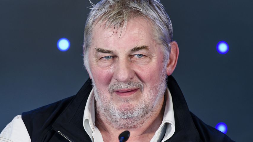 Heinz Hoenig bei einer Pressekonferenz im April 2016
