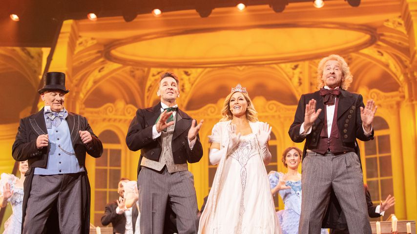Heinz Hoenig, Mark Keller, Helene Fischer und Thomas Gottschalk