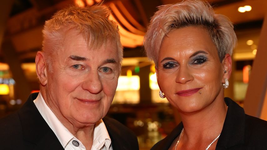 Heinz Hoenig mit seiner Frau Annika, September 2021