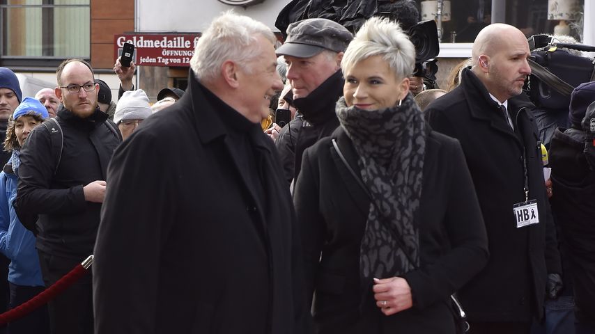 Heinz Hoenig und seine Ehefrau Annika Kärsten-Hoenig