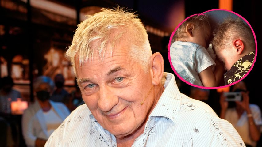 Süßes Foto: Heinz Hoenigs jüngste Kinder schenken ihm Kraft