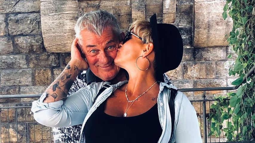 Heinz Hoenig und seine Frau Annika im August 2020