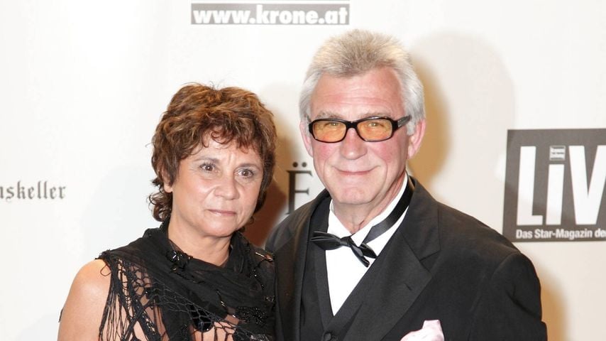 Heinz Marecek mit Ehefrau Christine beim 1. Vienna Filmball 2010 in Wien