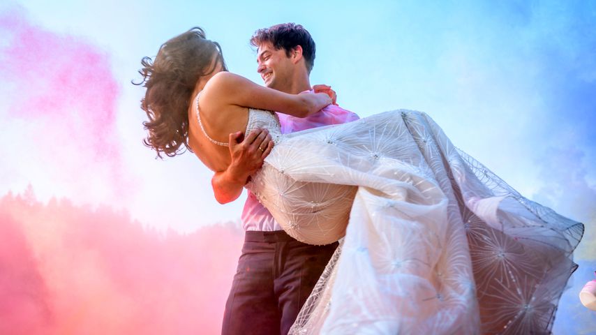 Helen Barke und Julian Schneider bei ihrer "Sturm der Liebe"-Hochzeit