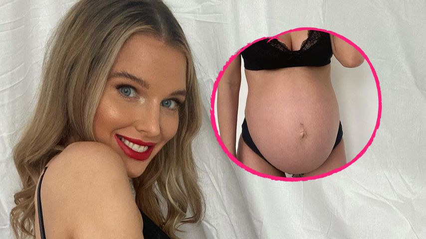 Endspurt: UK-Star Helen Flanagan zeigt nackten XXL-Babybauch