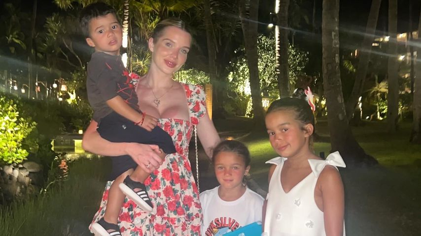 Helen Flanagan mit ihren Kindern