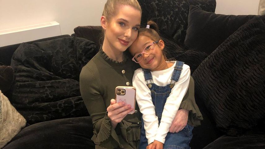 Helen Flanagan und ihre Tochter Matilda im Oktober 2020