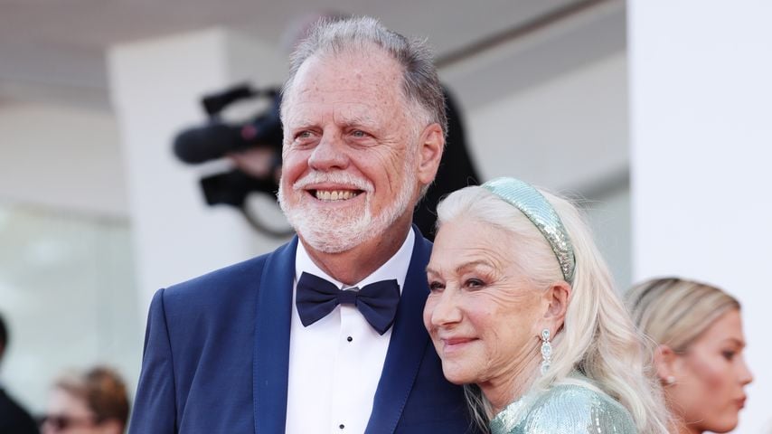 Helen Mirren und ihr Mann Taylor Hackford in Italien, 2021