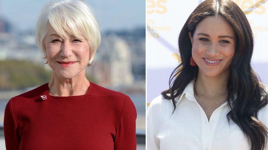 "Nicht neurotisch": Helen Mirren verteidigt Herzogin Meghan