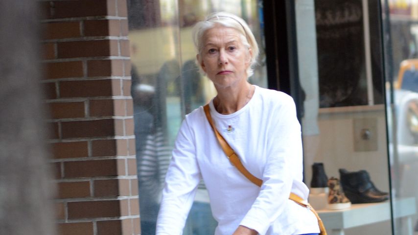 Müde & mit Gehwagen: Helen Mirren kaum wiederzuerkennen!