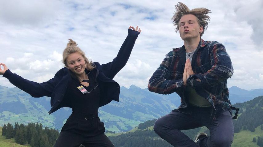 Helen und Gabriel Kelly in Kitzbühel, Juli 2020