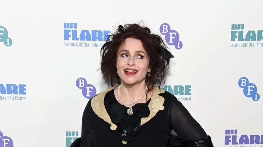 Helena Bonham Carter bei der Vorführung von "Merchant Ivory" im Rahmen des BFI Flare 2024 am BFI Southbank in London
